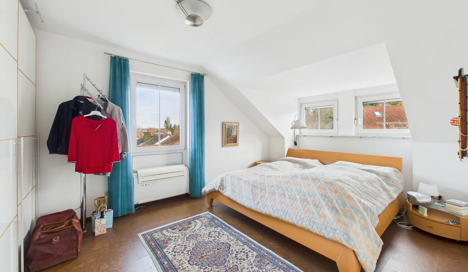 klimatisiertes Schlafzimmer