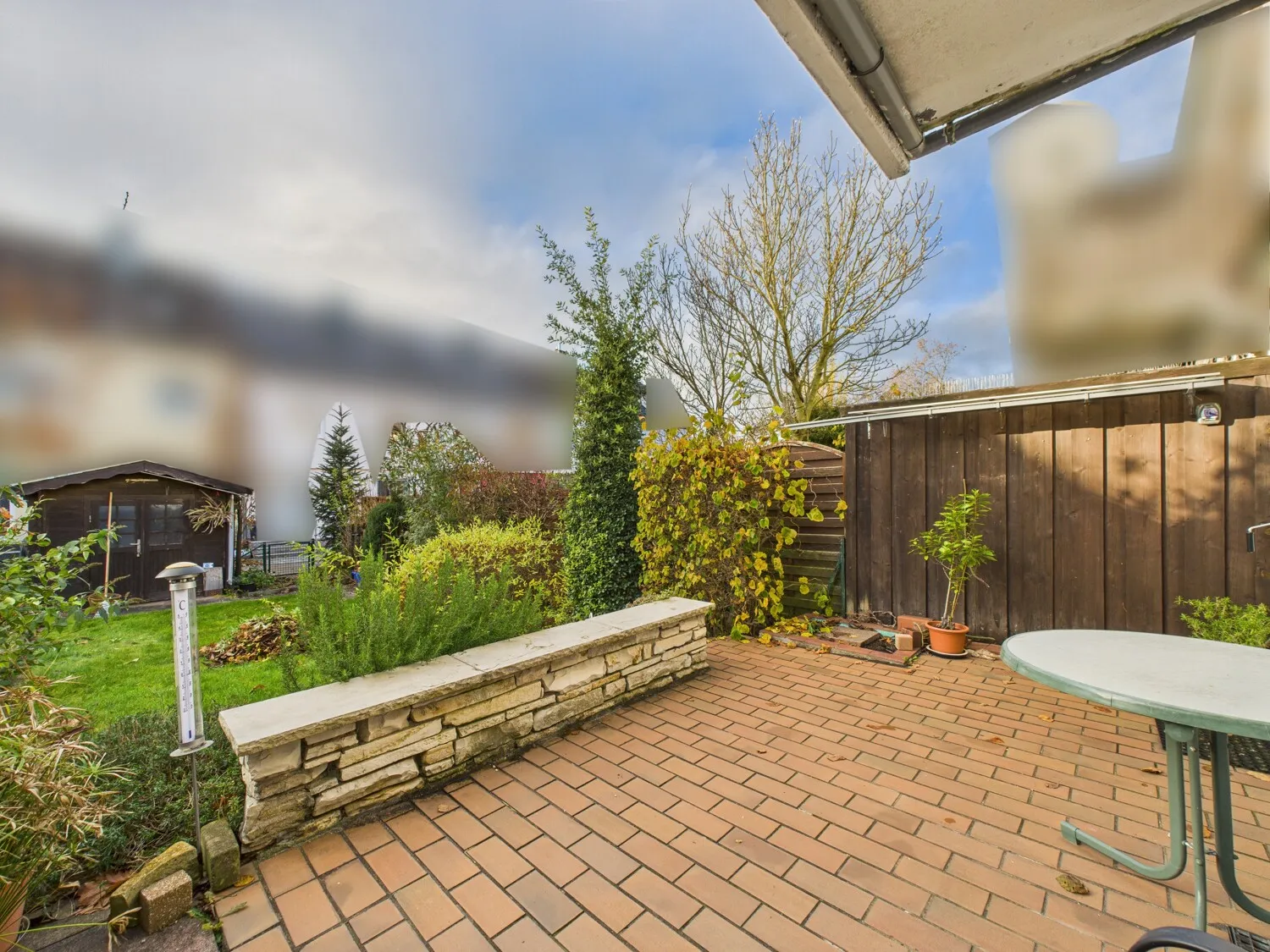 Überdachter Freisitz