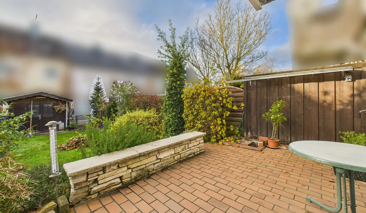 Überdachter Freisitz