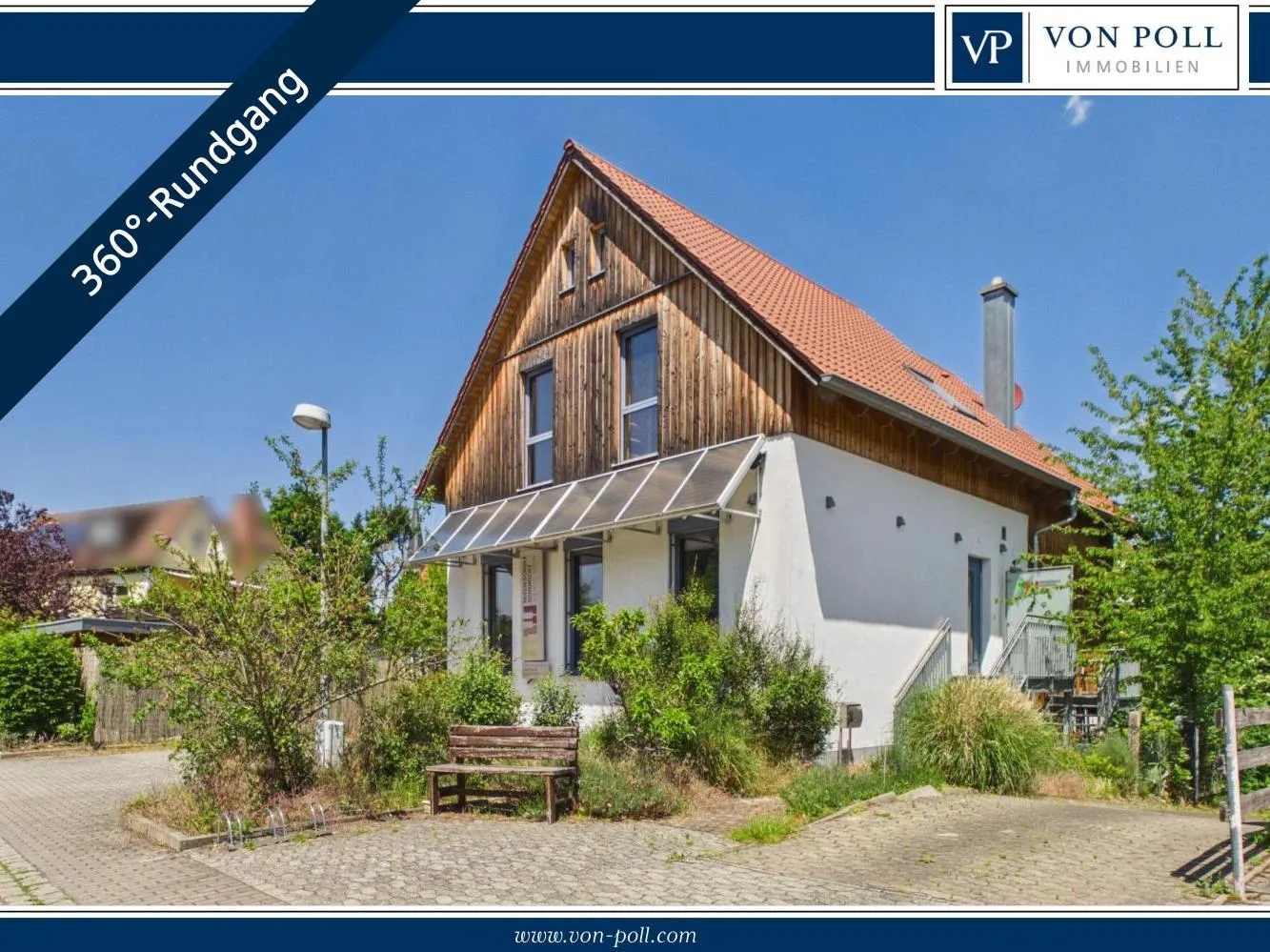 Außenansicht Doppelhaus