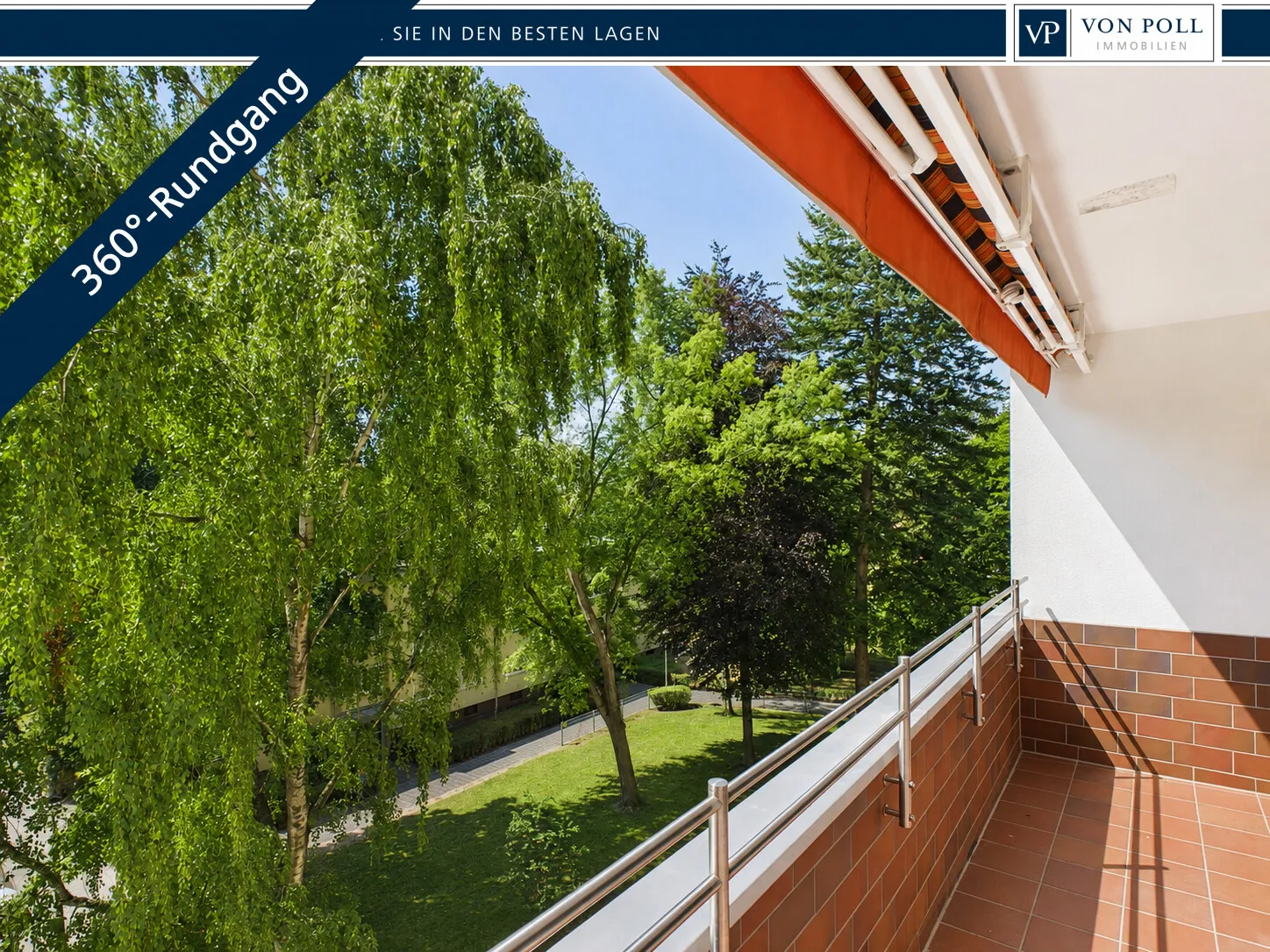 Blick Balkon 4. OG