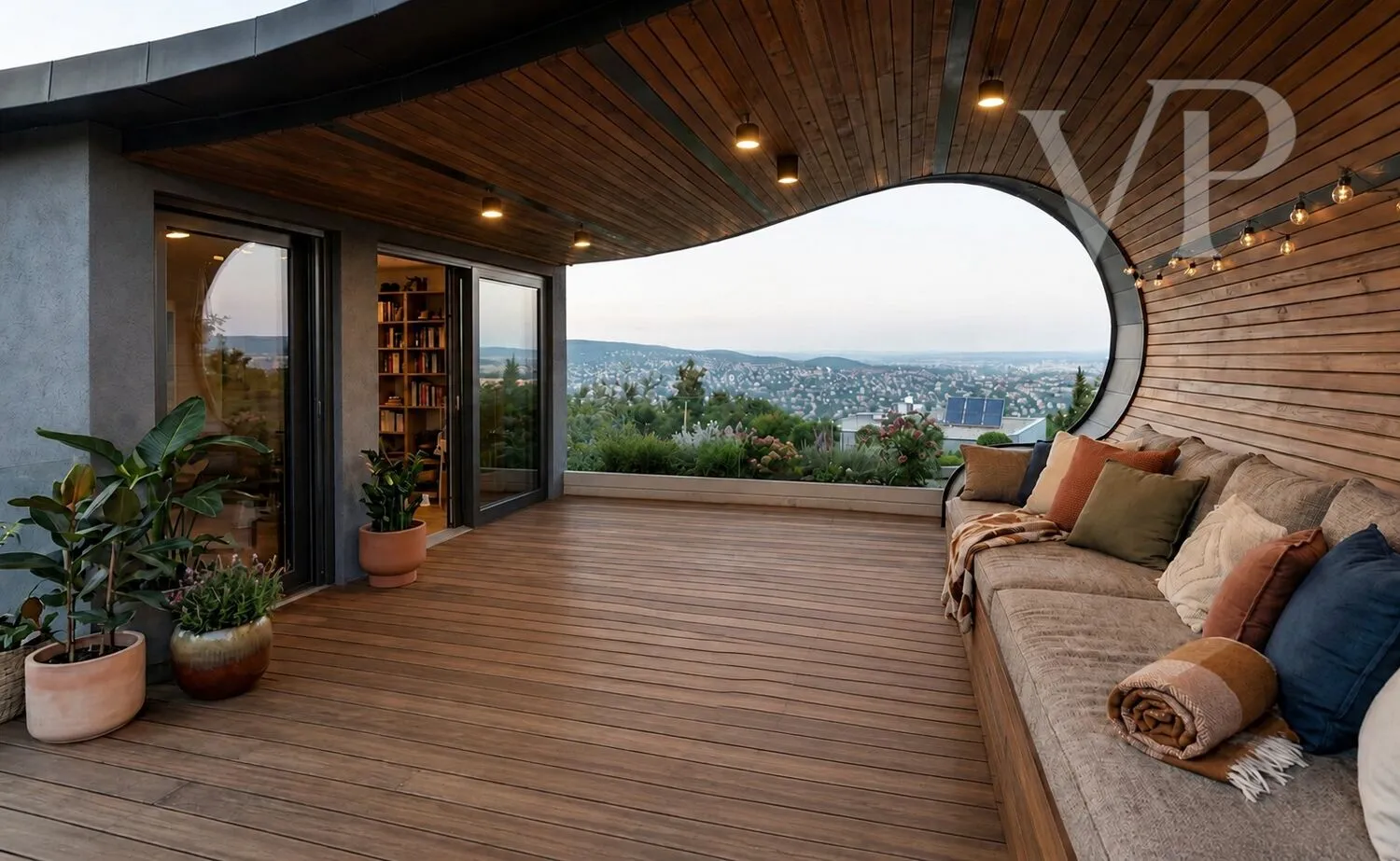 An exceptional luxury villa with panoramic views for rent close to international schools.