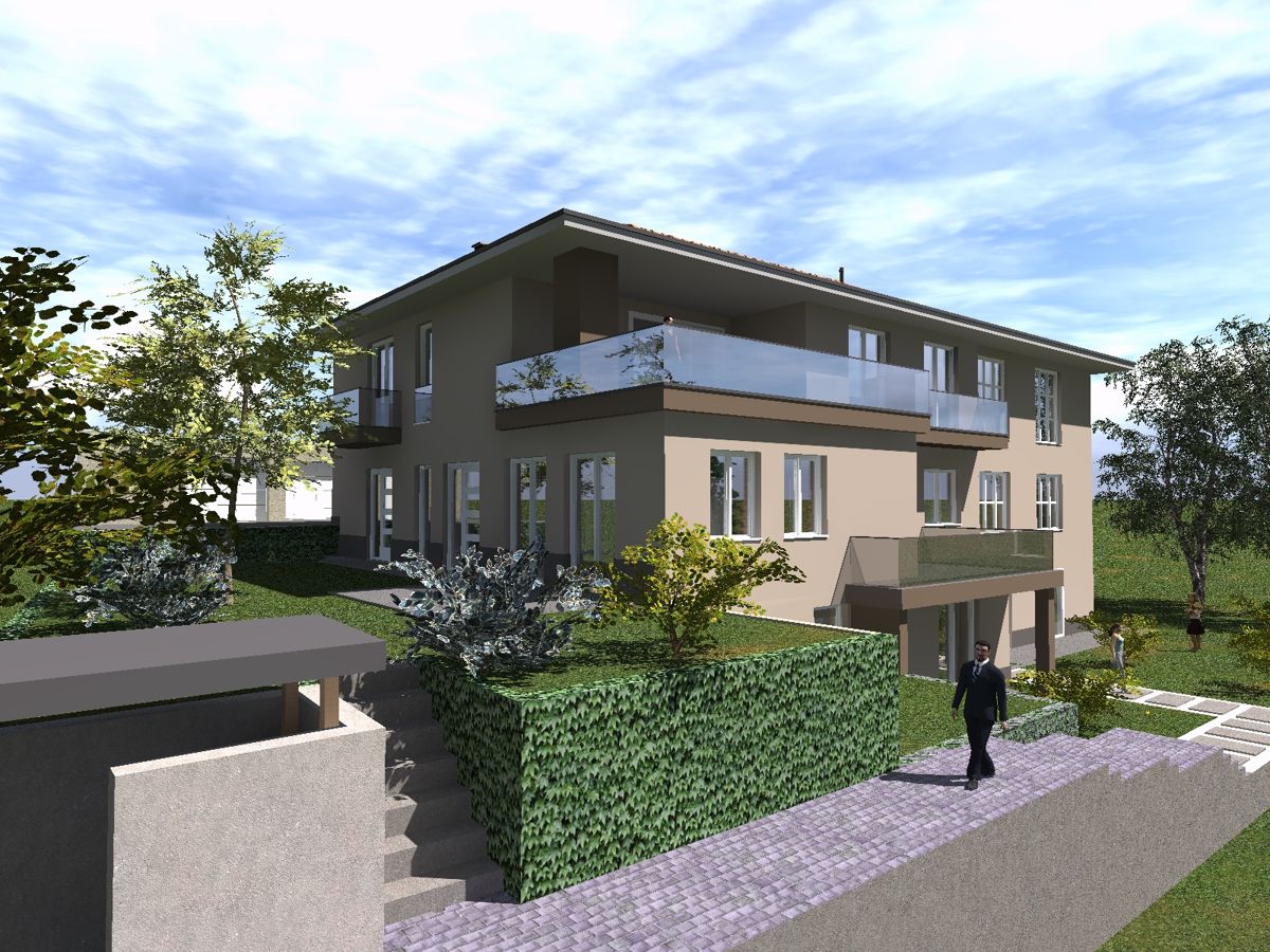 Newly built, two storey apartment in Hillside