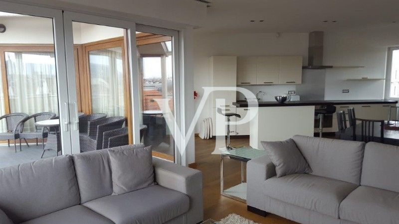 3 bedroom penthouse style apartment for long term rent in the very heart of city center