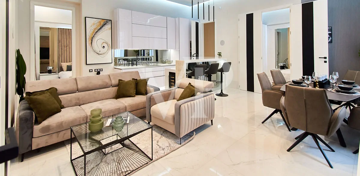 Klassische Eleganz und modernes Design im Stadtzentrum, am Donauufer.