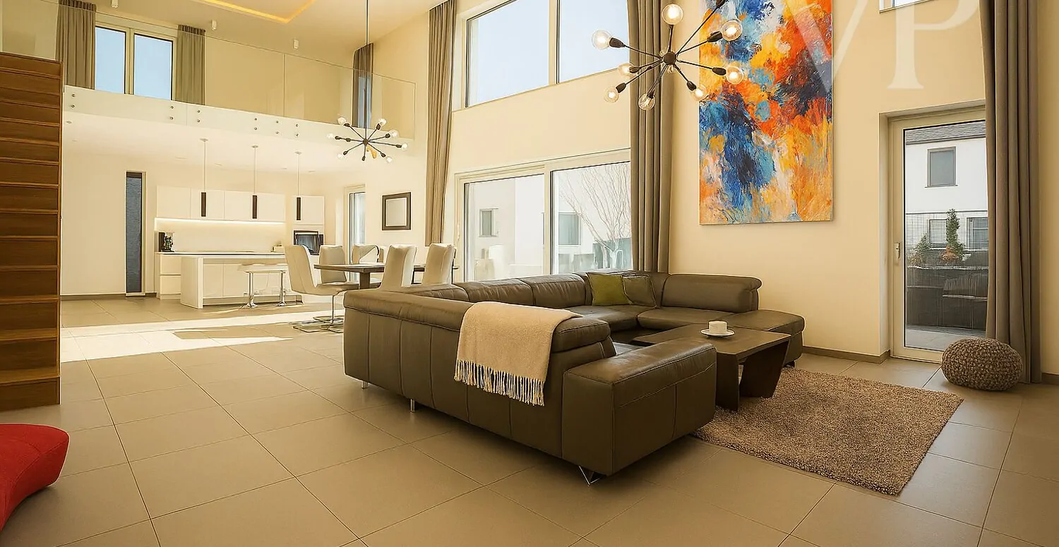 absztrakt festmény a