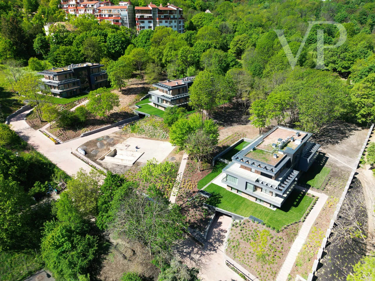 #B4 Luxusappartements in grüner Umgebung im prestigeträchtigen Bezirk von Budapest.