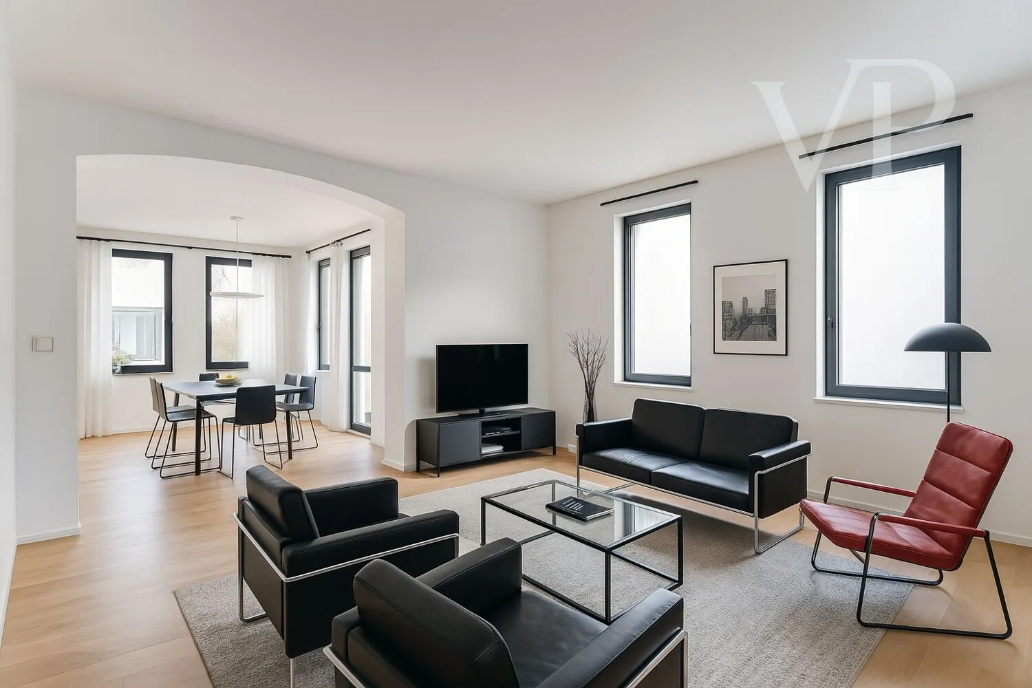 nappali bauhaus terv