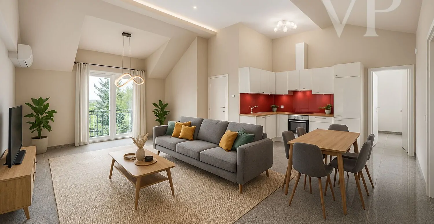 A nappali-konyha-étk