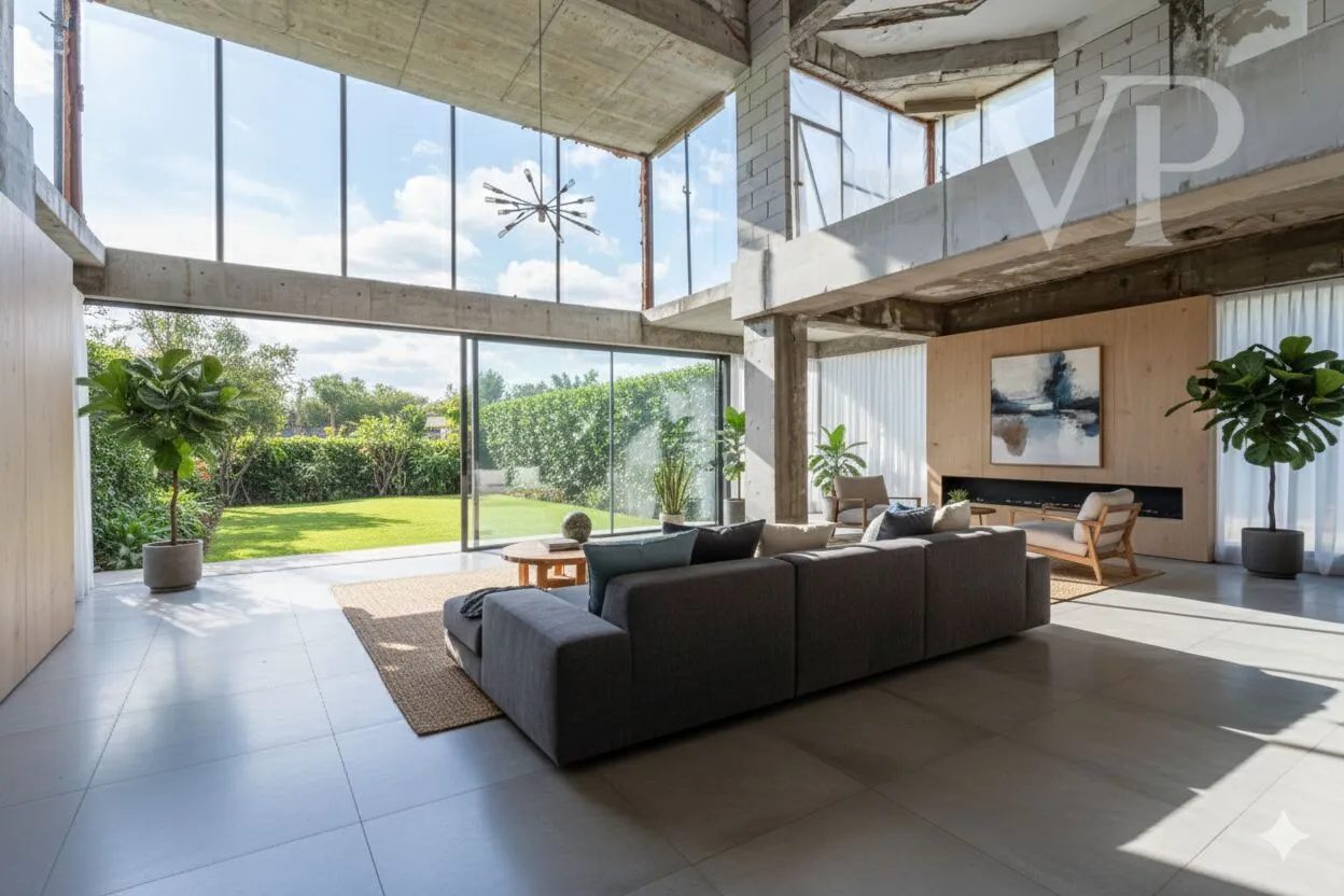 nappali AI bútorokkal