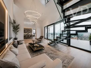 Duplex-Penthouse mit Panoramablick in Budaliget