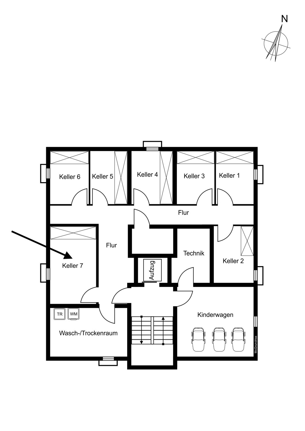 BAD BIS Kellerplan (Keller Nr. 7)