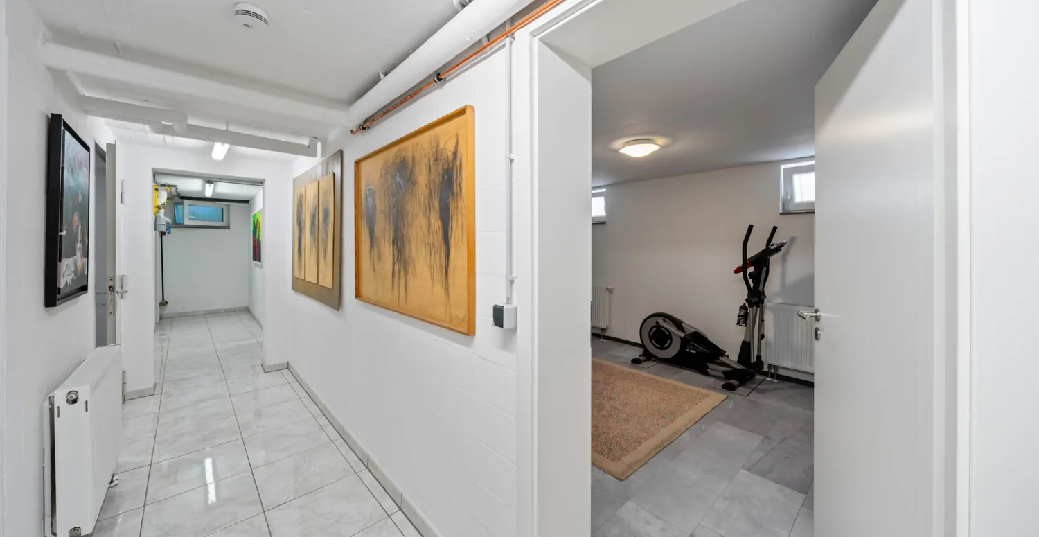 Flur im Untergeschoß