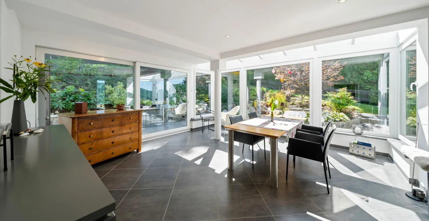 Anbau (2016) im Wintergarten-Stil