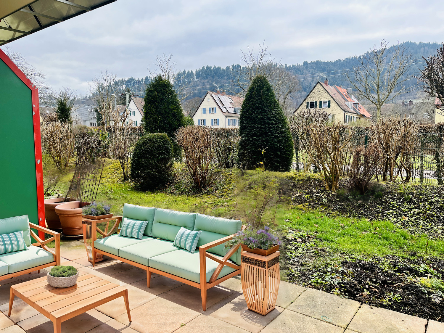 EINRICHTUNGSBEISPIEL für die Terrasse