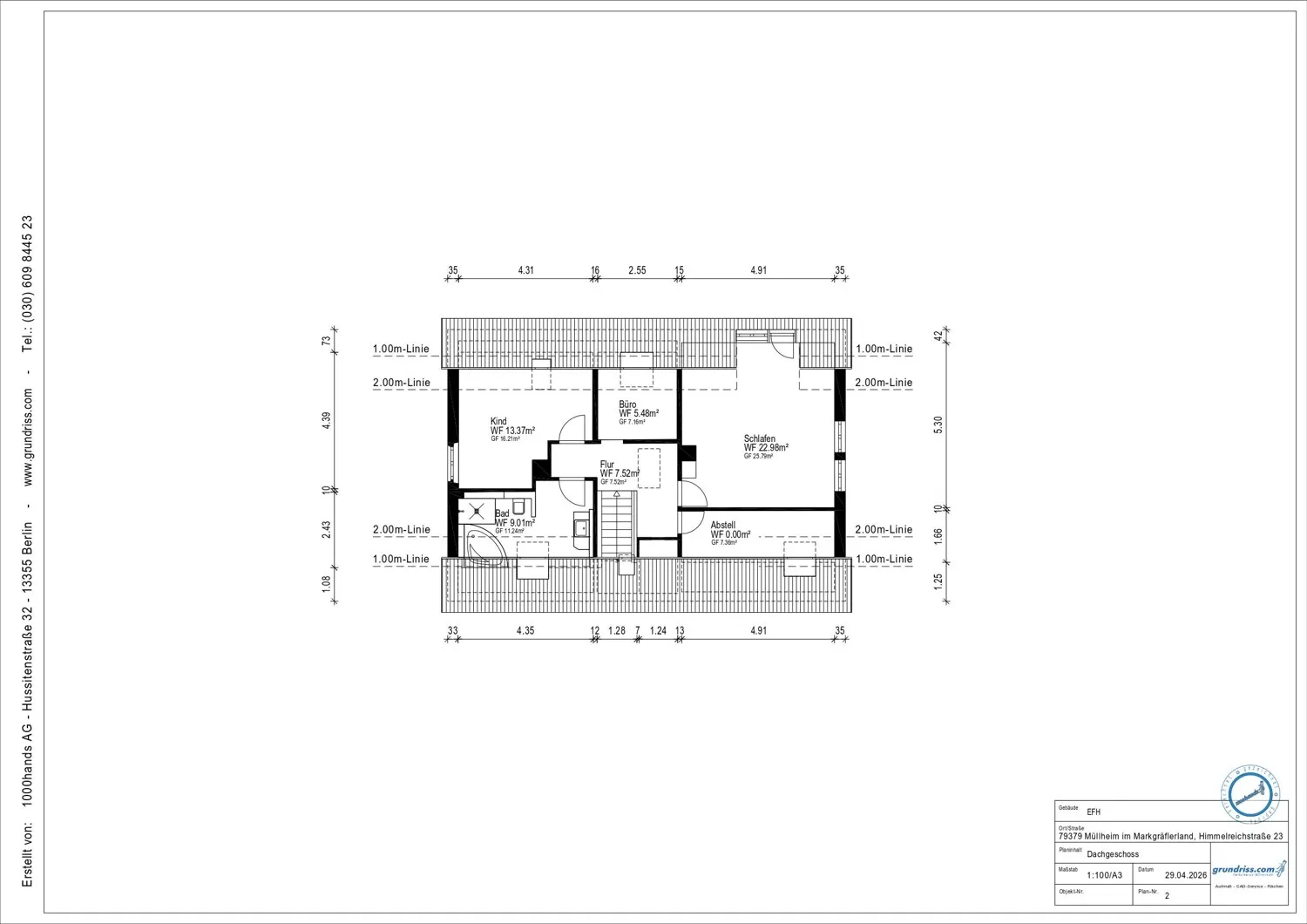 Grundriss DG