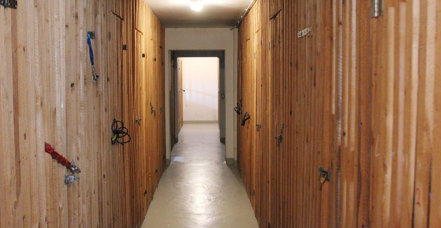 Kellerabteil zugehörig zur Einheit