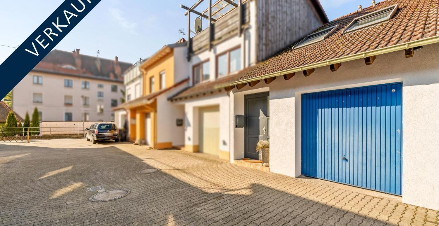 VERKAUFT! Reihenmittelhaus in Oberstadtlage mit Terrasse und Garage
