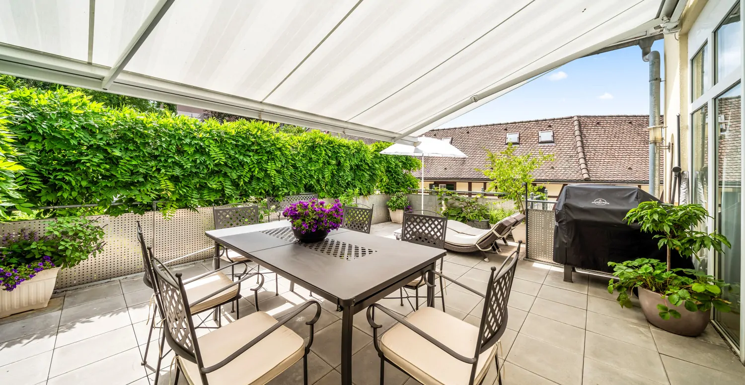 Ca. 40 Quadratmeter Dachterrasse