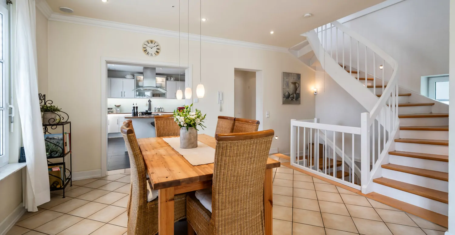 Offener Esszimmerbereich