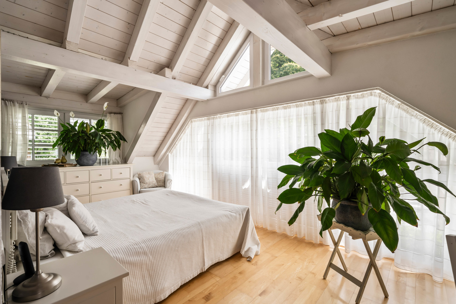 Schlafzimmer im DG