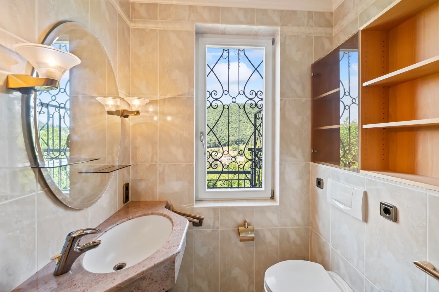 Kleines Bad im Appartement