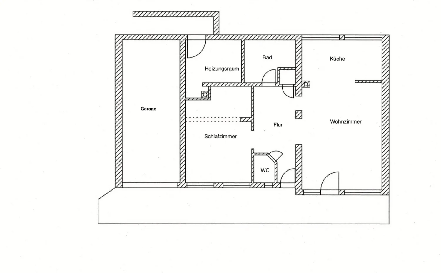 Grundriss untere Whg.
