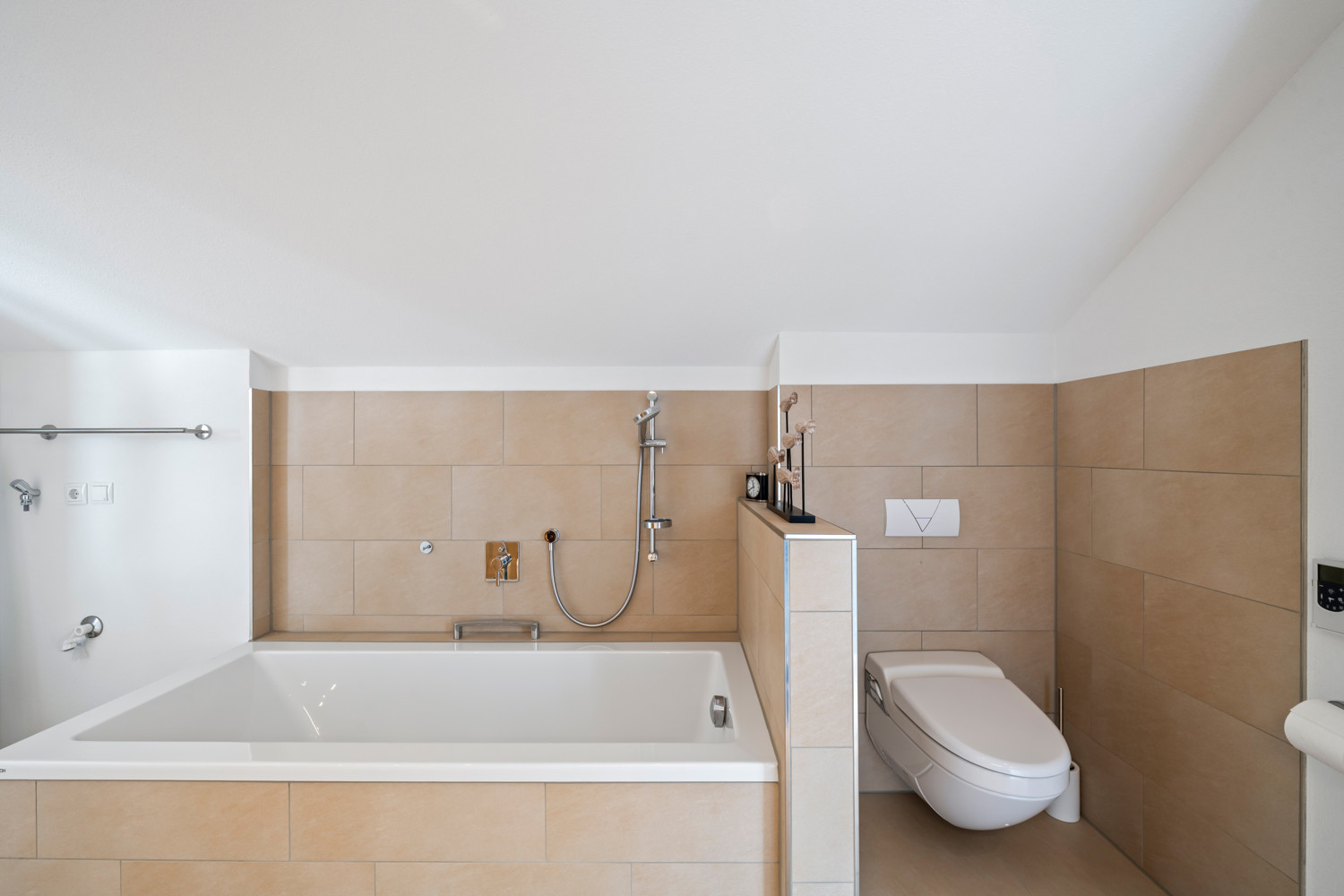 Wanne und Dusch-WC