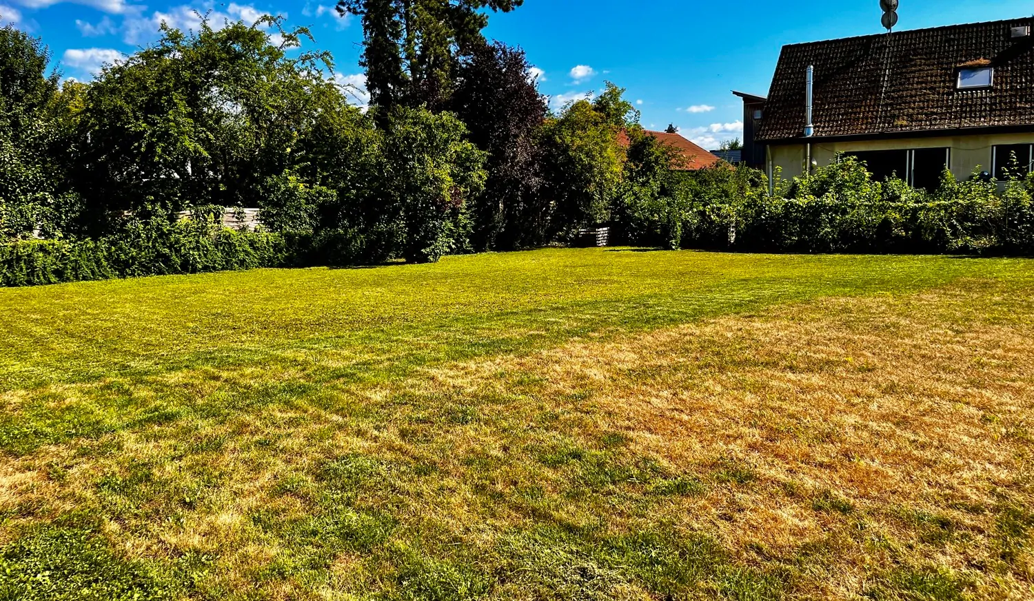 Grundstück ist erschlossen