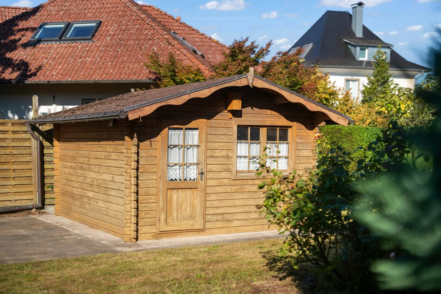 Gartenhaus mit großem Platzangebot