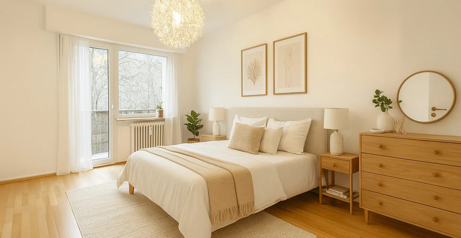 Schlafzimmer Visualisierung