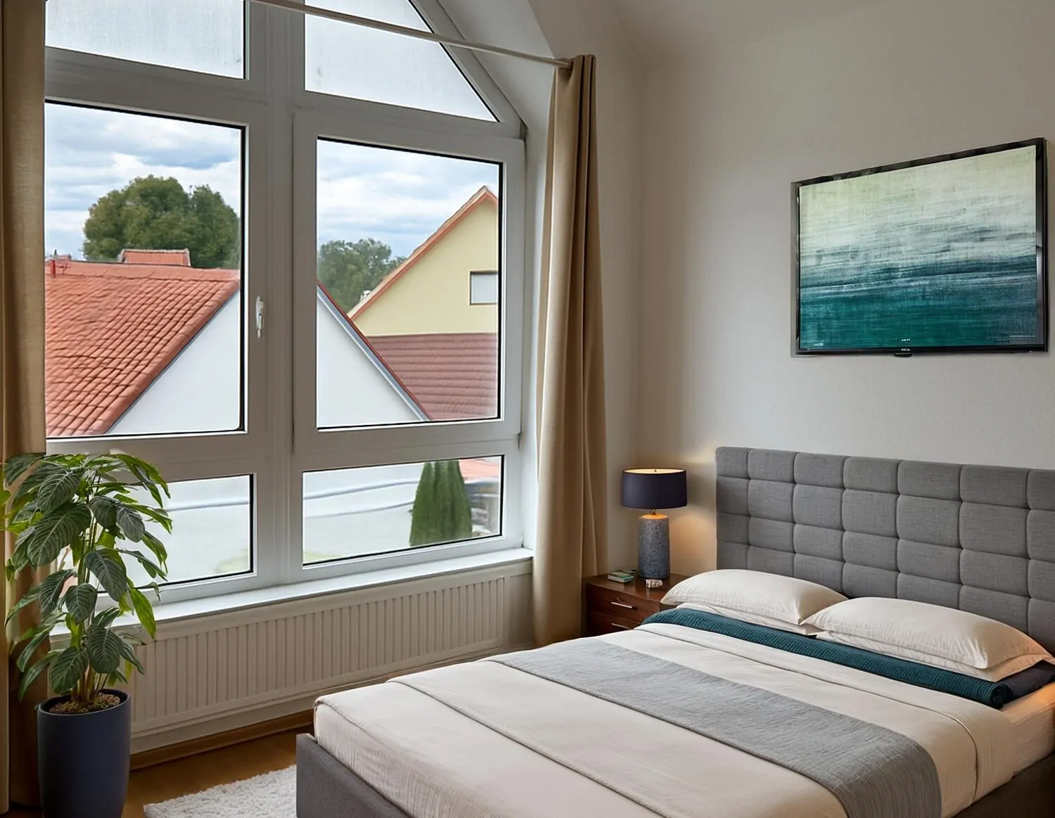 Schlafzimmer Visualisierung