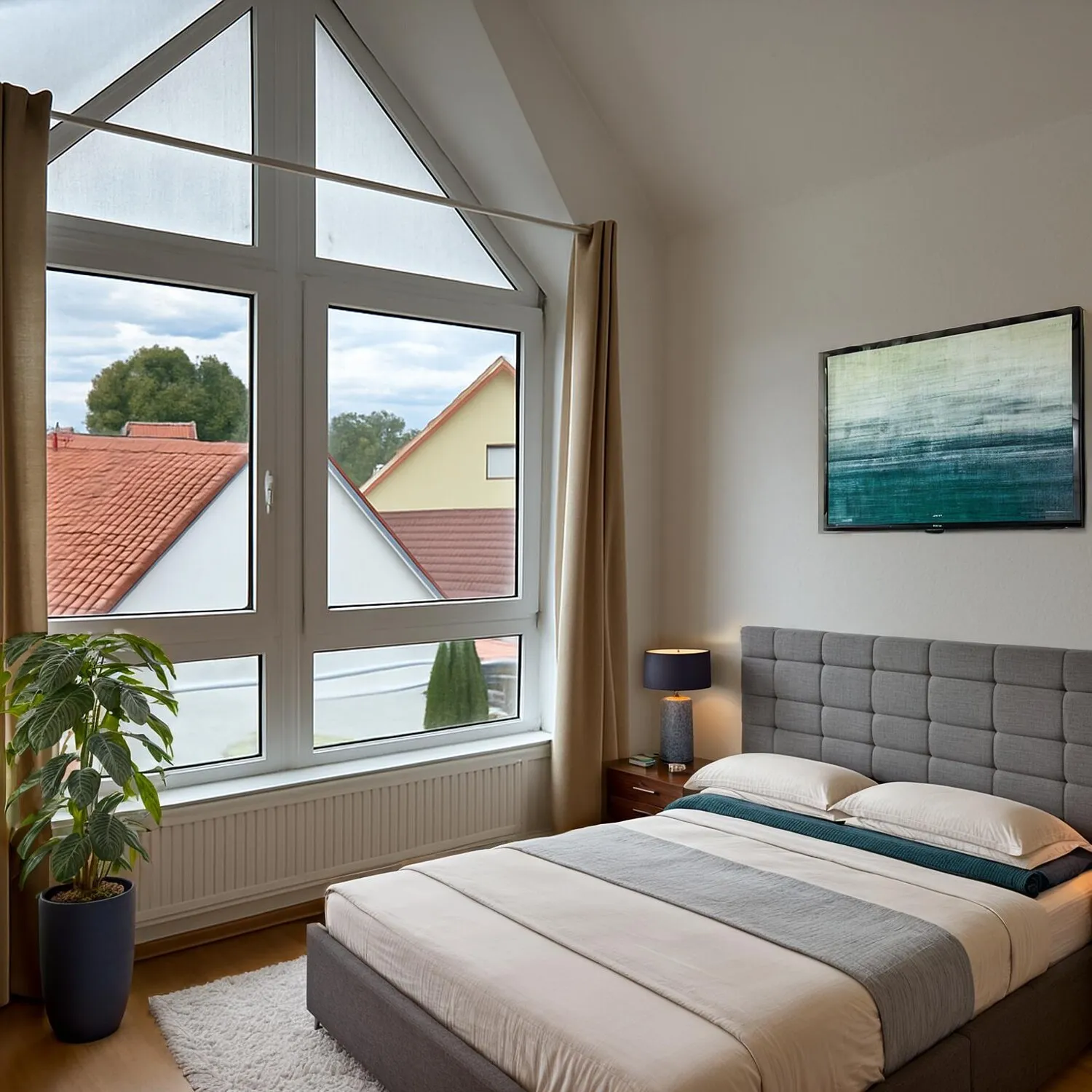 Schlafzimmer Visualisierung