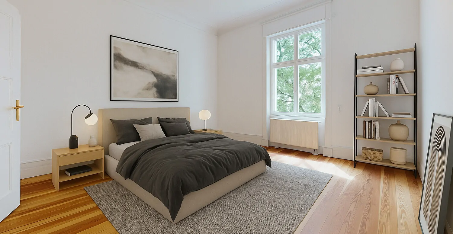 Zimmer I Ansicht II - Visualisierung