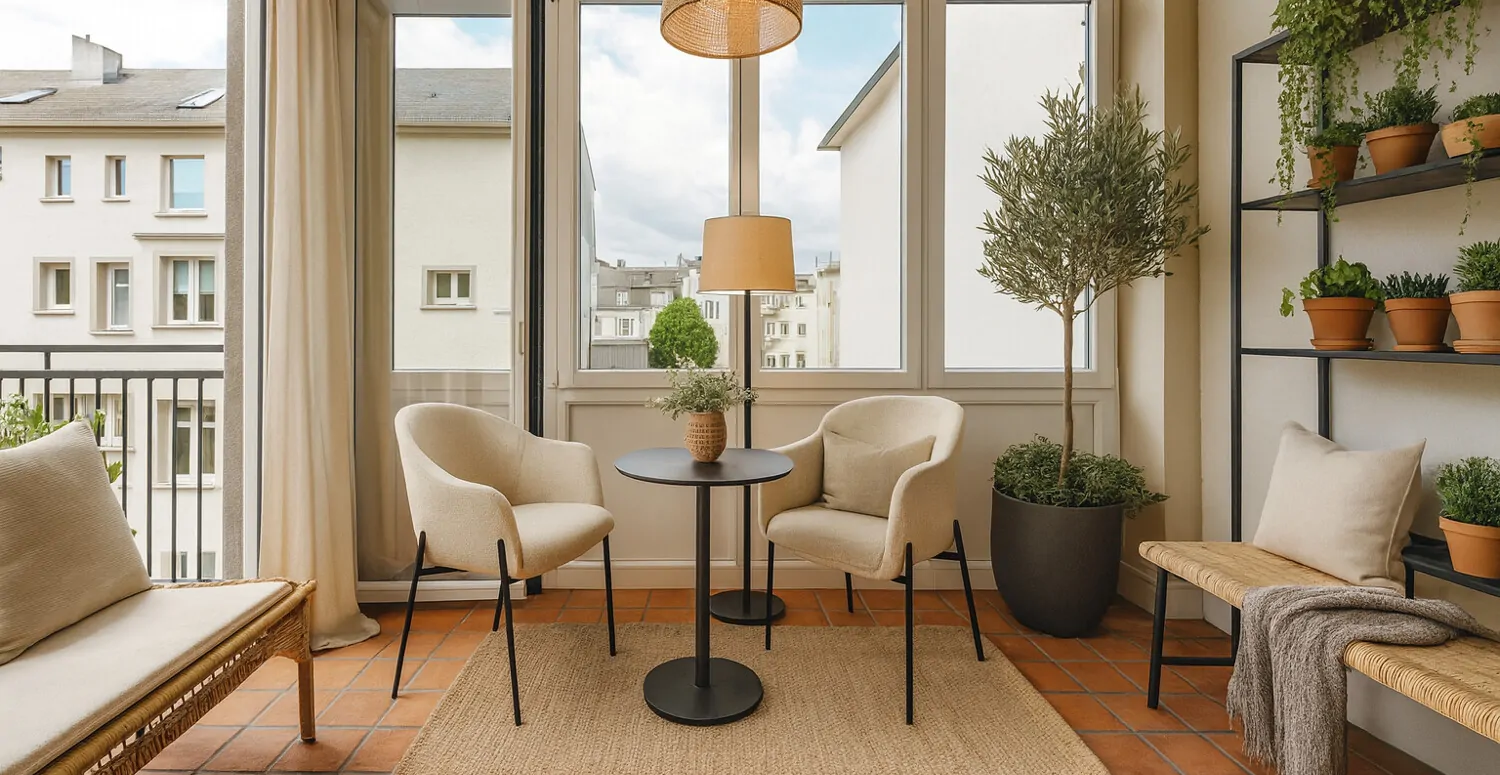 Wintergarten Ansicht II - Visualisierung