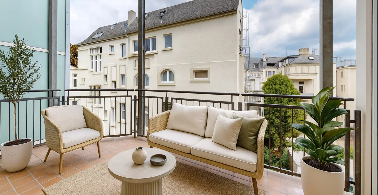 Balkon - Visualisierung