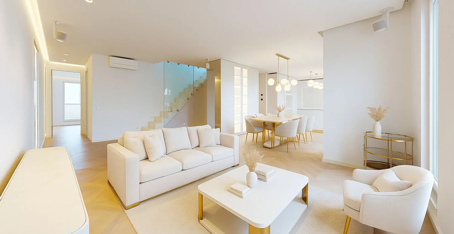 Wohnbereich Visualisierung