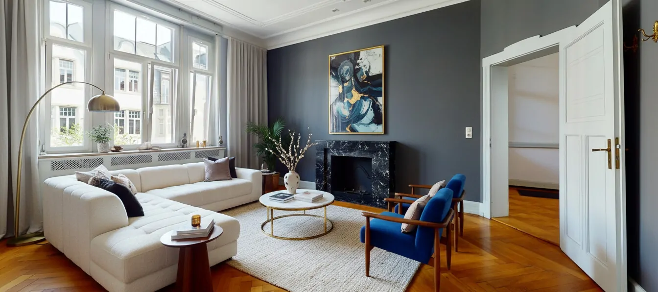 Wohnzimmer Visualisierung