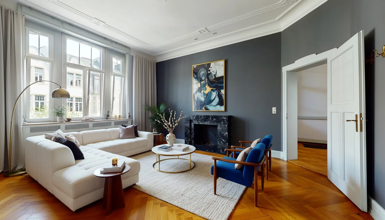 Wohnzimmer Visualisierung