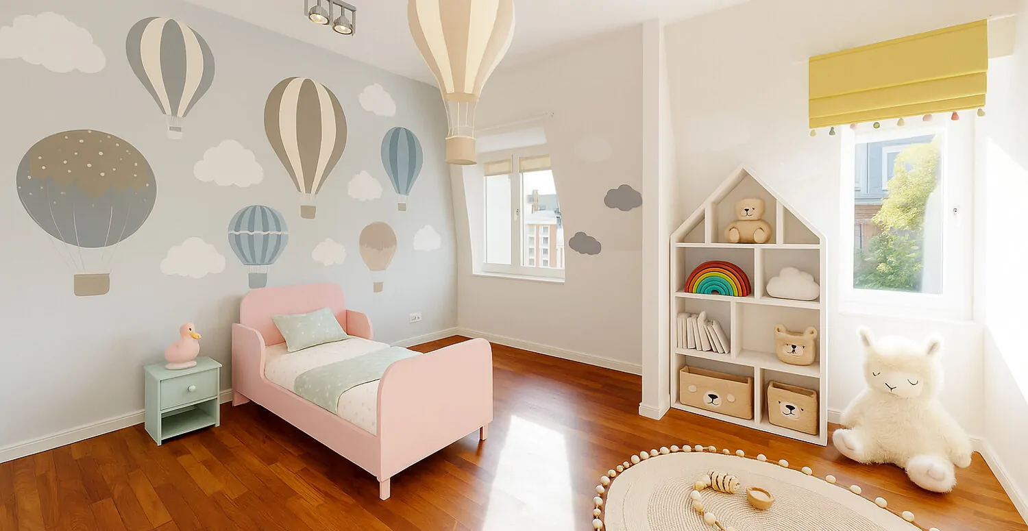 Kinderzimmer Visualisierung II