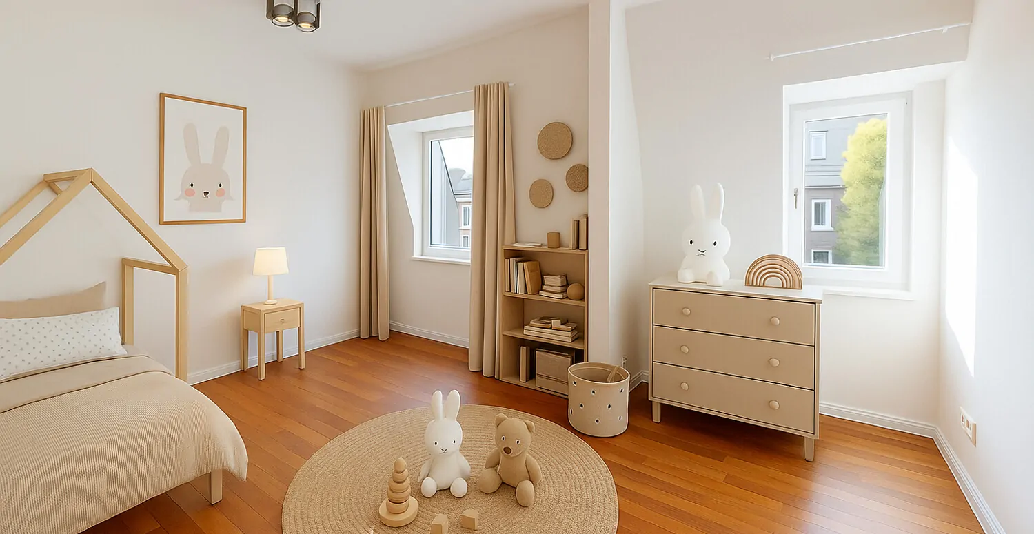 Kinderzimmer Visualisierung I