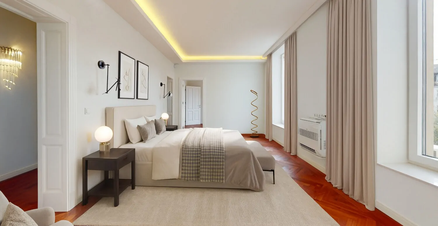 Schlafzimmer Visualisierung