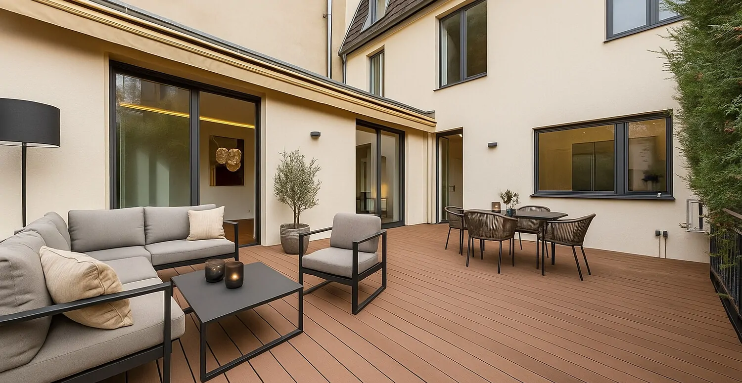 Terrasse Visualisierung
