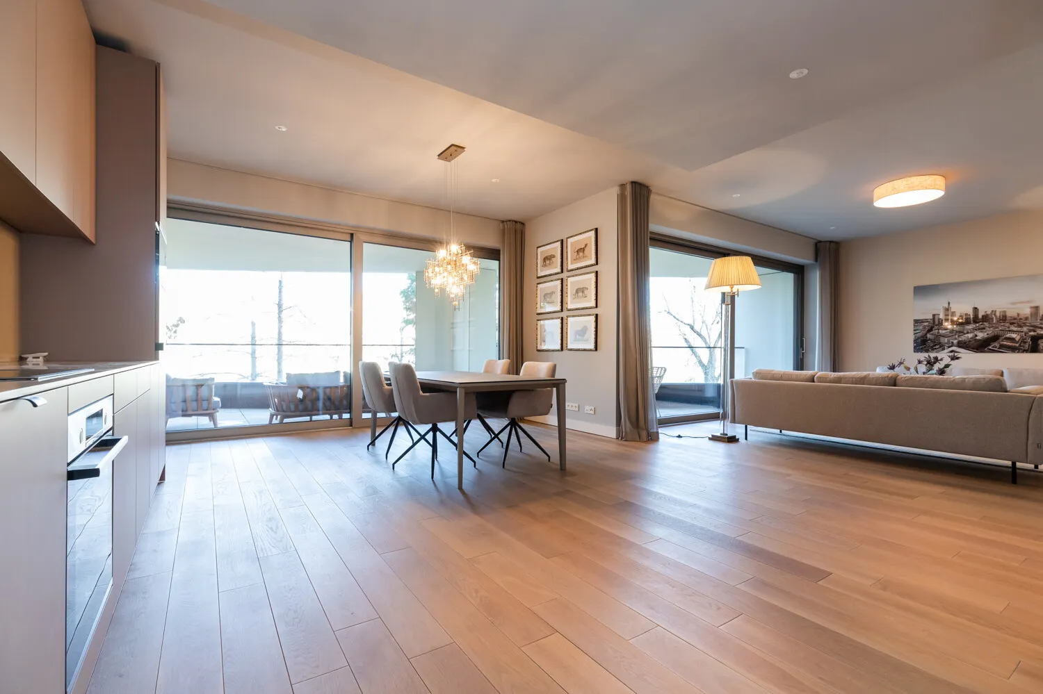 Koch- /Wohn-/ Essbereich