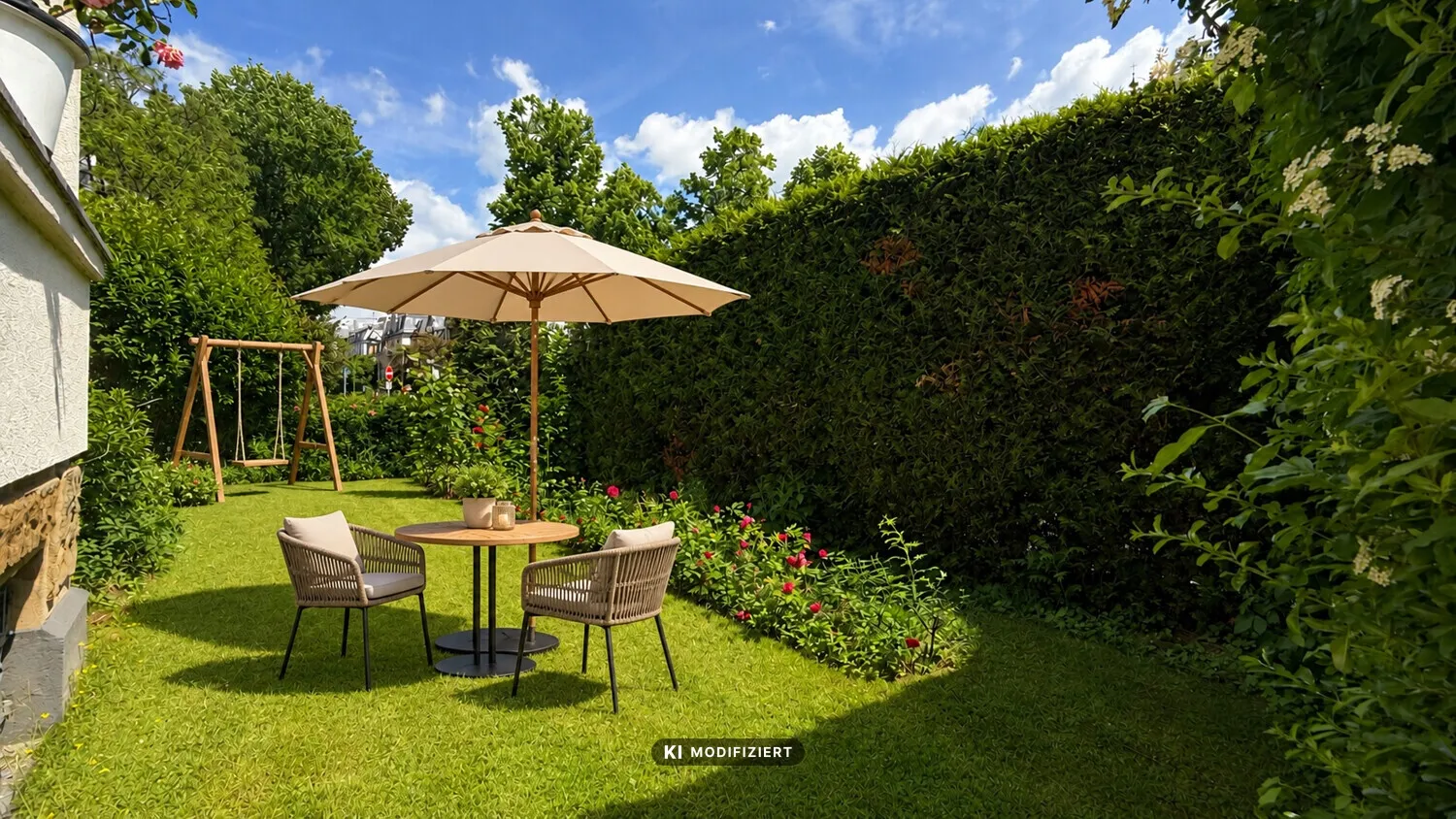Privater Garten KI