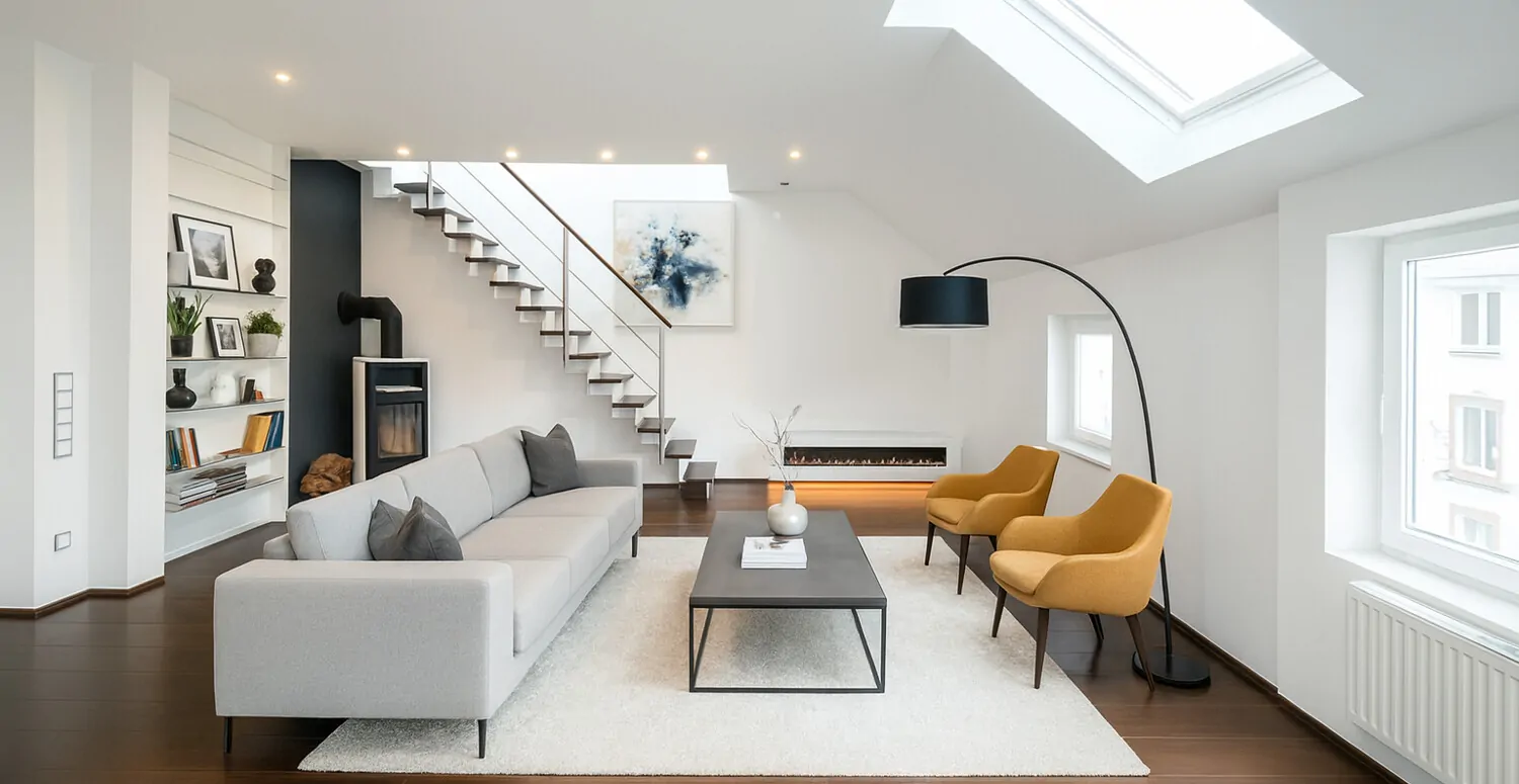 Wohnbereich Visualisierung