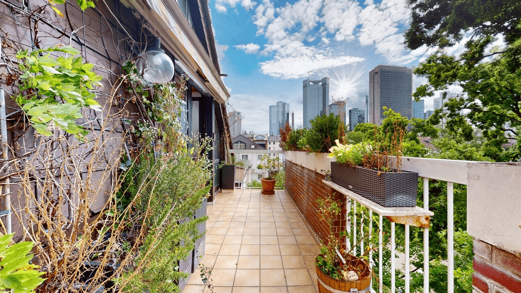 Balkon Ansicht I