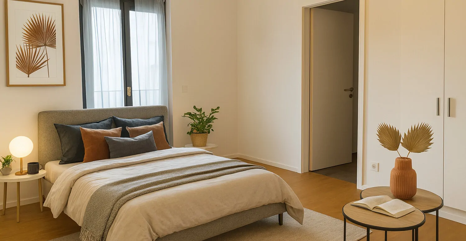 Schlafzimmer Visualisierung