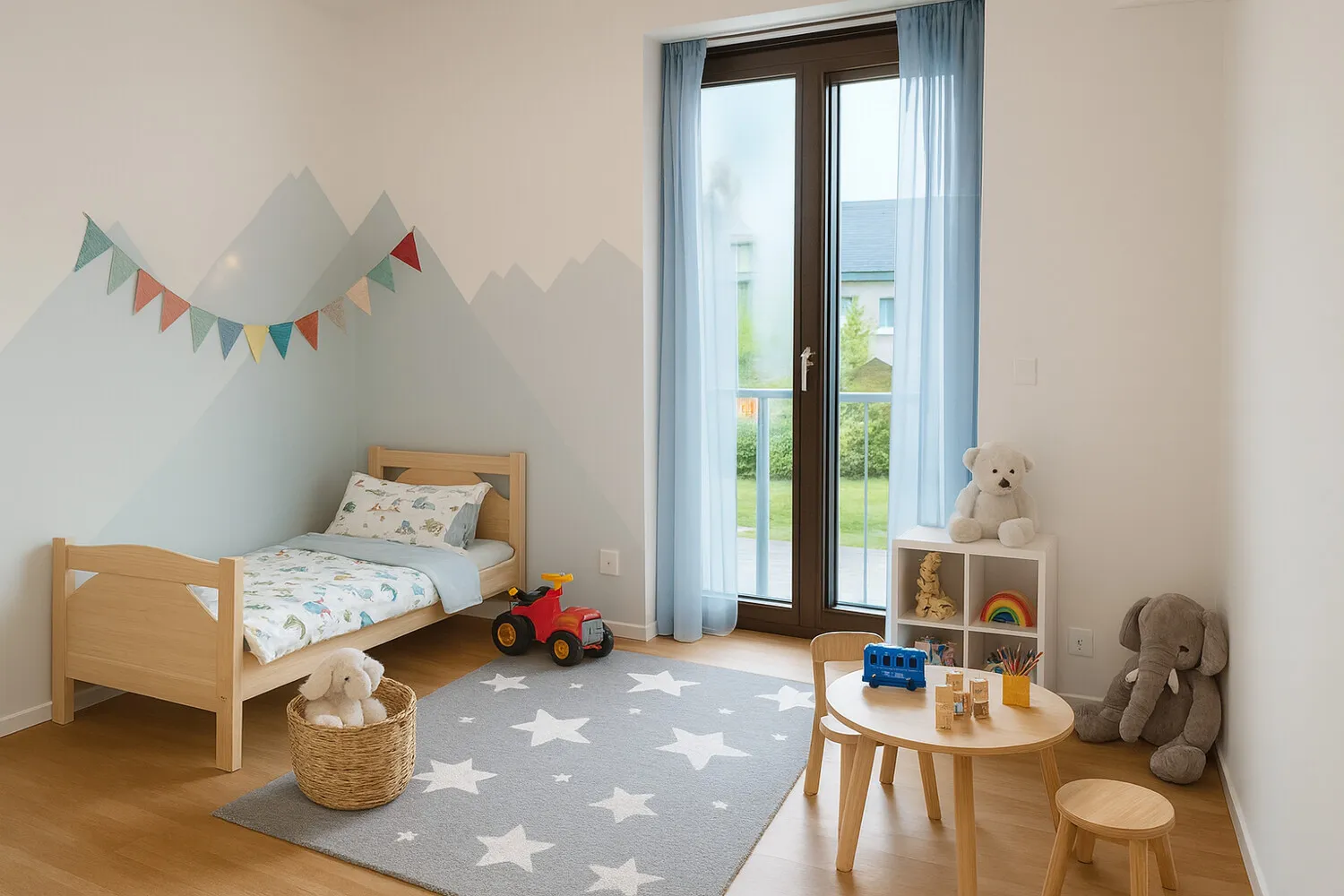 Kinderzimmer Visualisierung