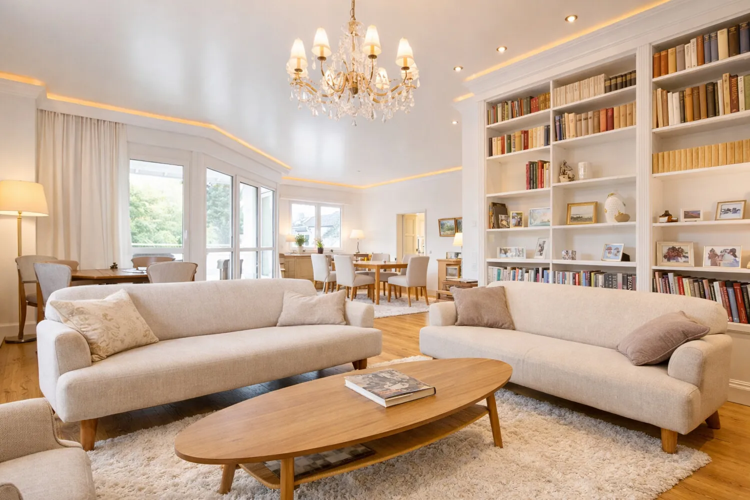 Bibliothek Ansicht I - Visualisierung